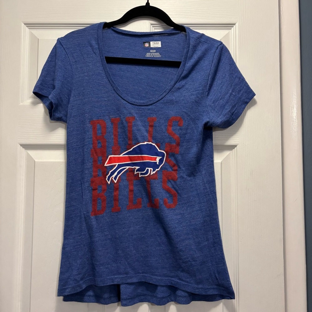 Women’s Fitted Buffalo Bills Blue T-Shirt